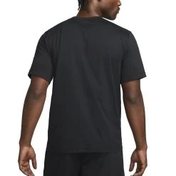Nike Hyverse Vielseitiges Nike Dri-FIT UV Kurzarm-Oberteil Herren Schwarz Weiß -Sportbekleidung Geschäft DV9839 010 R