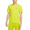 Nike Hyverse Vielseitiges Nike Dri-FIT UV Kurzarm-Oberteil Herren Gelb Schwarz -Sportbekleidung Geschäft DV9839 308 F