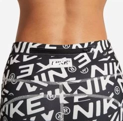 Nike Fast Mid-Rise Printed Leggings Damen Photon Dust Schwarz -Sportbekleidung Geschäft DX0118 025 D