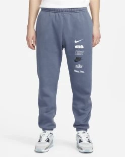 Nike Club Fleece+ Hose Herren Diffused Blau