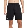 Nike Dri-Fit Fleece Shorts Herren Schwarz Weiß