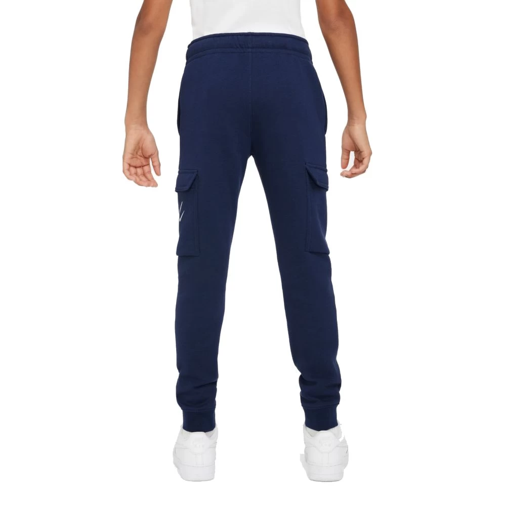 Nike Sportswear Fleece-Cargohose Kinder Navy 4 Nike Sportswear Fleece-Cargohose Kinder Navy – Bild 2