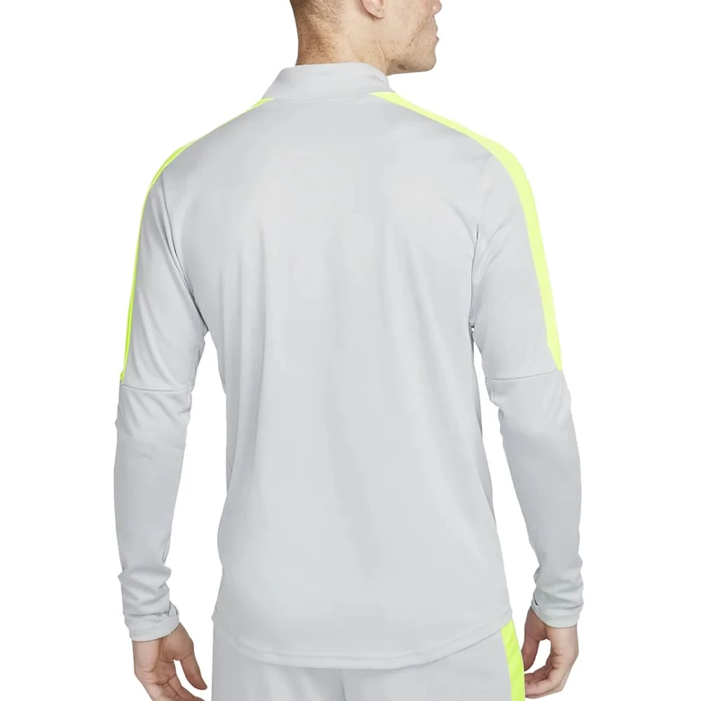 Nike Academy Dri-FIT Global Football Oberteil Herren Hellgrau Schwarz 4 Nike Academy Dri-FIT Global Football Oberteil Herren Hellgrau Schwarz – Bild 2