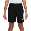 Nike Multi Dri-FIT Trainingsshorts Mit Grafik Kinder Schwarz Weiß -Sportbekleidung Geschäft DX5361 010 F