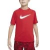 Nike Multi Dri-FIT Trainingsoberteil Kinder Rot Weiß