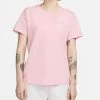 Nike Sportswear Club Essentials Damen-T-Shirt Soft Pink -Sportbekleidung Geschäft DX7902 690 V