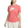 Nike Sportswear Essentials T-Shirt Mit Logo Damen Sea Coral Weiß -Sportbekleidung Geschäft DX7906 894 F