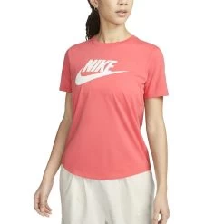 Nike Sportswear Essentials T-Shirt Mit Logo Damen Sea Coral Weiß