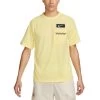 Nike Dri-FIT Dye Wild Card-T-Shirt Herren Gelb Schwarz -Sportbekleidung Geschäft DX8634 821 F