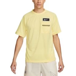 Nike Dri-FIT Dye Wild Card-T-Shirt Herren Gelb Schwarz