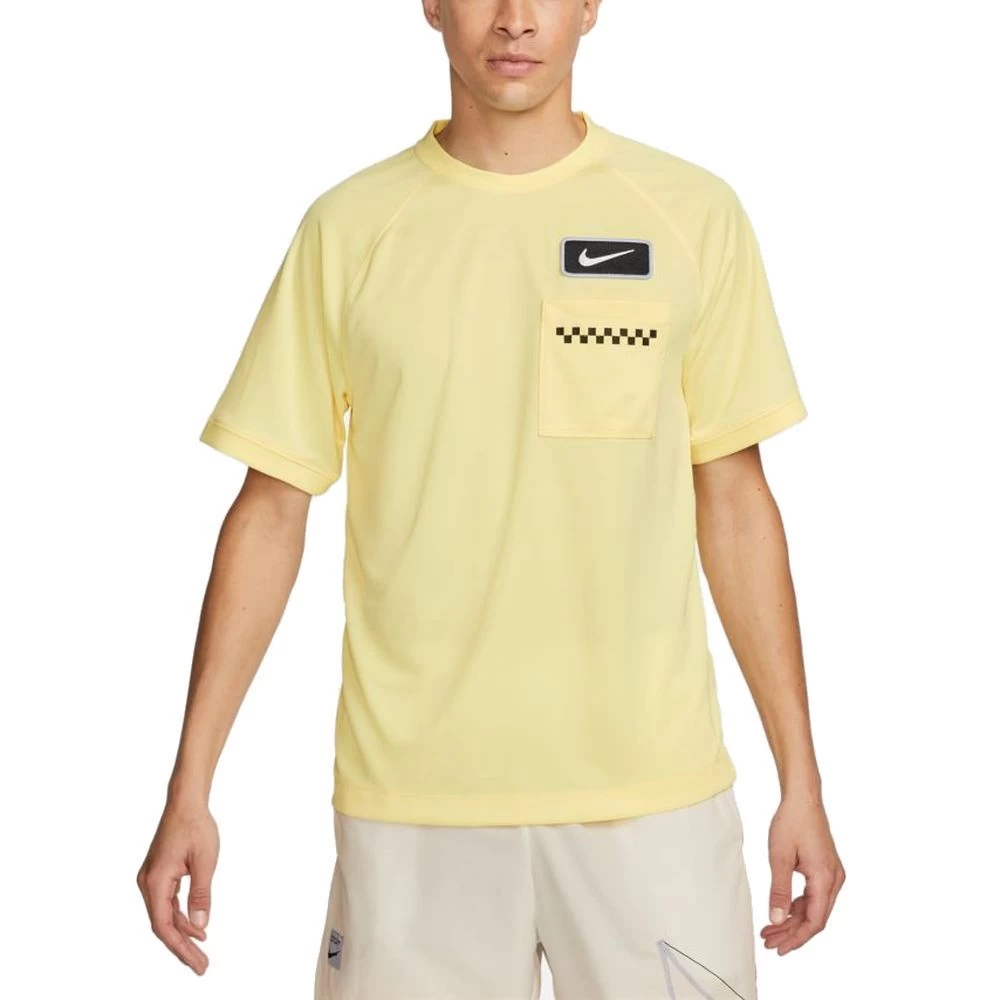 Nike Dri-FIT Dye Wild Card-T-Shirt Herren Gelb Schwarz 3 Nike Dri-FIT Dye Wild Card-T-Shirt Herren Gelb Schwarz