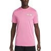 Nike Dri-FIT Fitness T-Shirt Herren Pink Schwarz -Sportbekleidung Geschäft DZ2735 607 F