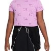 Nike Air Kurz-T-Shirt Kinder Rush Fuchsia -Sportbekleidung Geschäft DZ3582 532 V
