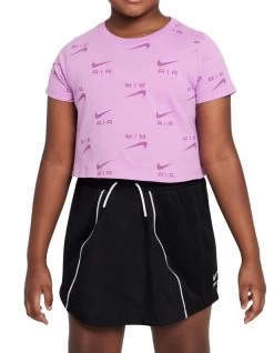 Nike Air Kurz-T-Shirt Kinder Rush Fuchsia