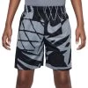 Nike Dri-FIT Multi+ Trainingsshorts Kinder Schwarz Grau