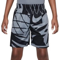Nike Dri-FIT Multi+ Trainingsshorts Kinder Schwarz Grau