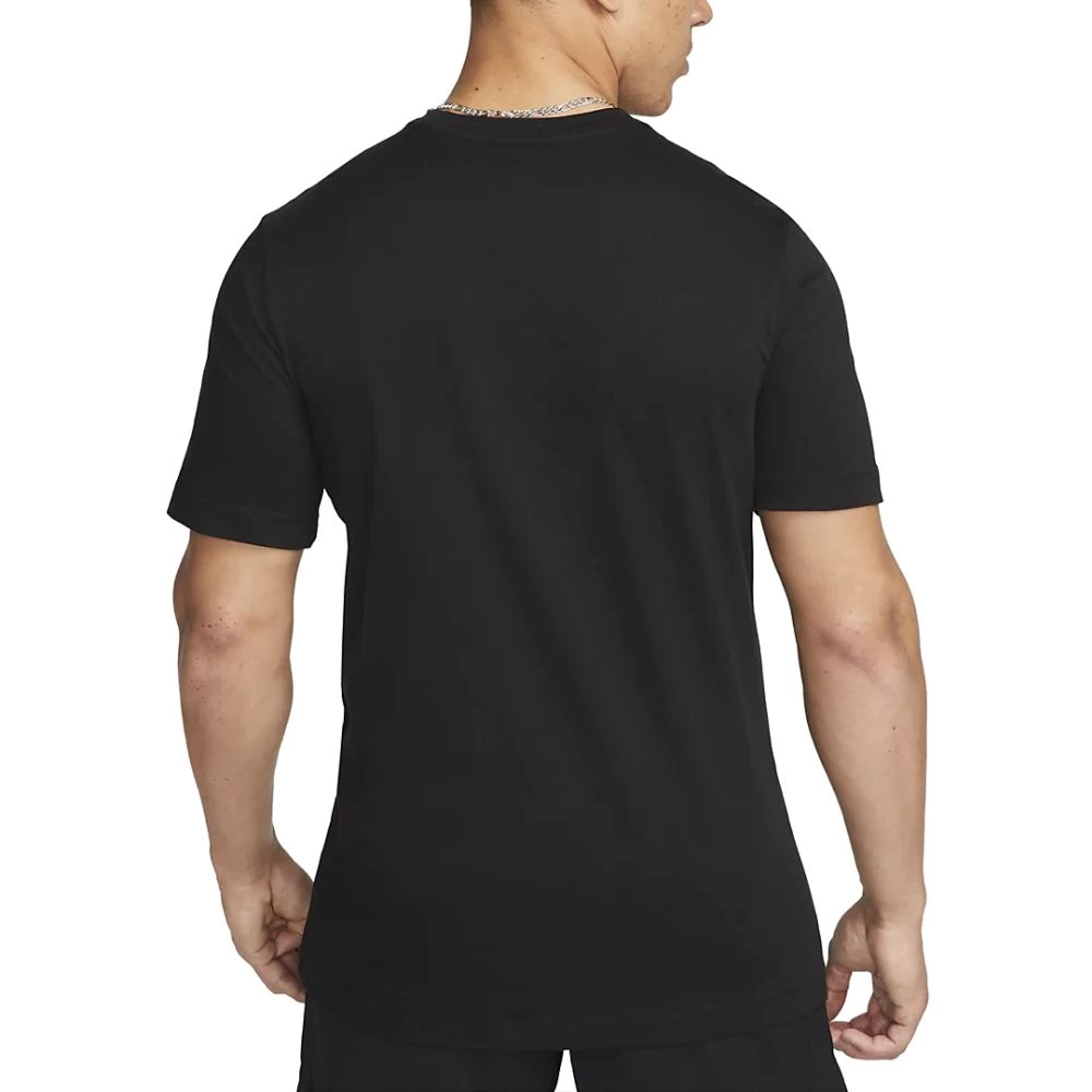 Nike Sportswear T-Shirt Herren Schwarz Gelb 4 Nike Sportswear T-Shirt Herren Schwarz Gelb – Bild 2