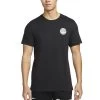 Nike Dri-FIT Basketball-T-Shirt Herren Schwarz Weiß Hellgrau -Sportbekleidung Geschäft FD0046 010 F