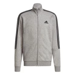 Adidas Essentials 3-Streifen Trainingsanzug Herren Grau Schwarz -Sportbekleidung Geschäft GK9975 ADIDAS DpyFgAbpaAuXLC
