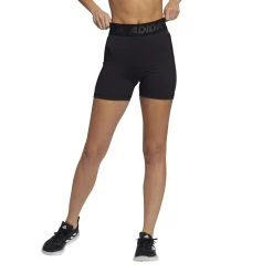 Adidas Techfit Badge Of Sport Kurze Tights Damen Schwarz -Sportbekleidung Geschäft GL0689 ADIDAS RpY4tCbofWz1Mu