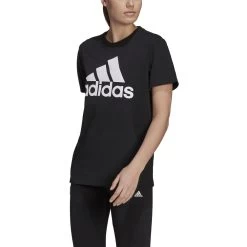Adidas Essentials Logo Boyfriend T-Shirt Damen Schwarz Weiß -Sportbekleidung Geschäft GL0781 ADIDAS RgQdI9mxaVZcmS