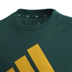 Adidas Essentials T-Shirt Kinder Grün Orange -Sportbekleidung Geschäft GS4297 Si3C1w5fw4u8Ty