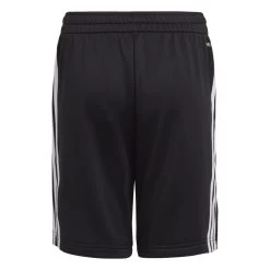 Adidas AEROREADY Primegreen 3-Streifen Shorts Kinder Schwarz Weiß -Sportbekleidung Geschäft GT9419 REXO9W92YmrCAE