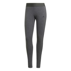 Adidas Loungewear Essentials 3-Streifen Leggings Damen Grau Schwarz -Sportbekleidung Geschäft GV6019 ADIDAS DhJgDxaQXdey8F