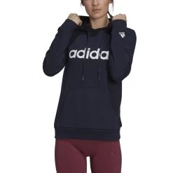 Adidas Essentials Logo Hoodie Damen Legend Ink -Sportbekleidung Geschäft H07797 RXsrYJR7lgf784