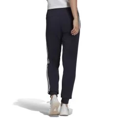 Adidas Essentials Single Jersey 3-Streifen Hose Damen Navy Weiß -Sportbekleidung Geschäft H07861 ADIDAS Rfh4TaH76JSh3s