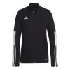 Adidas Tiro Essentials Jacke Damen Schwarz Weiß -Sportbekleidung Geschäft H60017 F