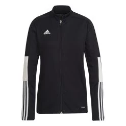 Adidas Tiro Essentials Jacke Damen Schwarz Weiß