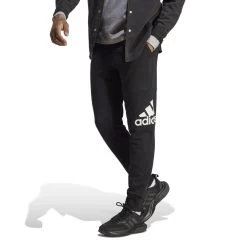 Adidas Essentials French Terry Tapered Cuff Logo Hose Herren Schwarz Langgrößen -Sportbekleidung Geschäft HA4342 R cvSG