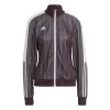 Adidas Tiro Trainingsjacke Damen Maroon Hellblau -Sportbekleidung Geschäft HC1309 F