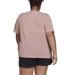 Adidas Train Icons 3-Streifen T-Shirt Große Größen Damen Pink -Sportbekleidung Geschäft HC2751 SPiOlkQcrjEL5u