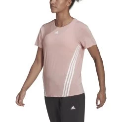 Adidas TRAINICONS 3-Streifen T-Shirt Damen Pink -Sportbekleidung Geschäft HC2756 RskiLR4GbEc3ZA
