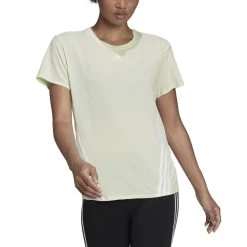 Adidas TRAINICONS 3-Streifen T-Shirt Damen Lime -Sportbekleidung Geschäft HC2758 RG8MHOJc1KXV5v