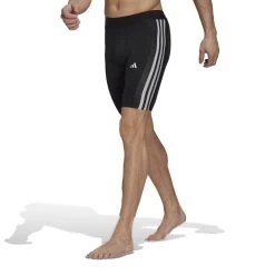 Adidas Techfit 3-Streifen Training Kurze Tight Herren Schwarz Weiß -Sportbekleidung Geschäft HD3531 R19Vvs8cZfMHba