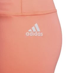 Adidas Optime AEROREADY Training 3-Streifen Tight Mädchen Coral Weiß -Sportbekleidung Geschäft HD4342 SQDD4xt32pb0MZ