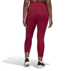 Adidas Optime TrainIcons 3-Streifen 7/8 Tight Große Größen Damen Rot -Sportbekleidung Geschäft HD4453 Su4hvBlOeim5dz