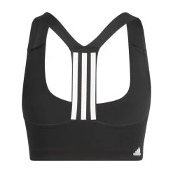 Adidas Powerimpact Training Medium-Support Sport-BH Damen Schwarz -Sportbekleidung Geschäft HE9063 R2uBwmsJbDBWvu