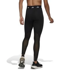 Adidas Techfit Lange Tight Damen Schwarz -Sportbekleidung Geschäft HF0737KG 3 klgw