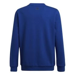 Adidas Logo Sweatshirt Kinder Blau Schwarz -Sportbekleidung Geschäft HF1824 RqRzGM41VN5fdZ