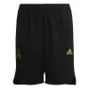 Adidas Football-Inspired X Shorts Kinder Schwarz Neongrün