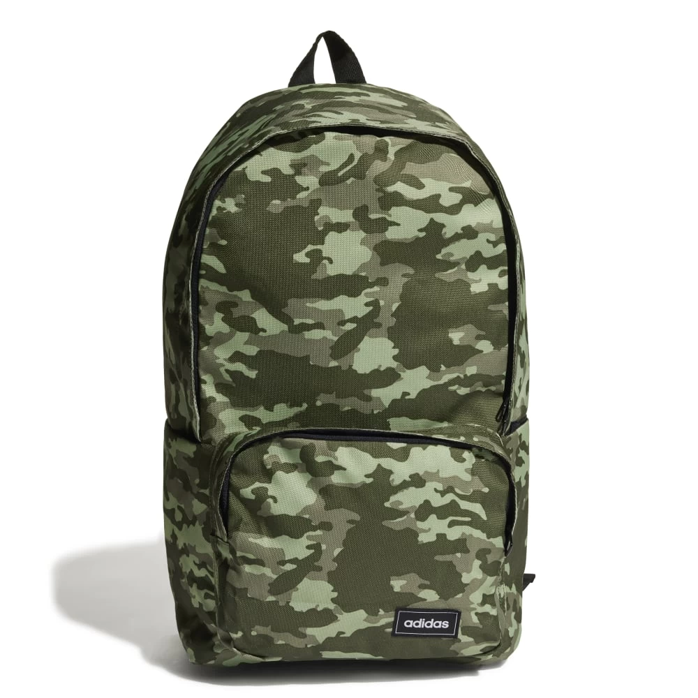 Adidas Classic Camo Rucksack Khaki Dunkelgrün 3 Adidas Classic Camo Rucksack Khaki Dunkelgrün