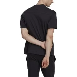 Adidas Essentials Brand Love Logo T-Shirt Unisex Schwarz Weiß -Sportbekleidung Geschäft HK0376 SmXtGDjwt05g9z