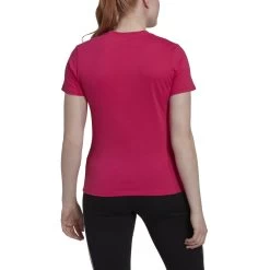 Adidas Loungewear Essentials Logo T-Shirt Damen Rot Schwarz -Sportbekleidung Geschäft HL2030 St8xNnOr5ZtHnp