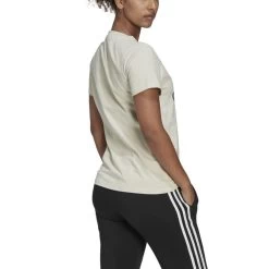 Adidas Loungewear Essentials Logo T-Shirt Damen Aluminium Silber -Sportbekleidung Geschäft HL2032 SOYg74l0XTo1wq