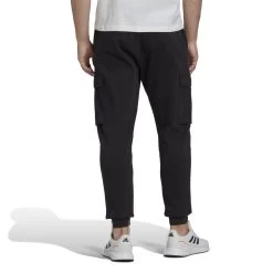 Adidas Essentials Fleece Regular Tapered Cargohose Herren Schwarz Weiß Langgrößen -Sportbekleidung Geschäft HL2226 SGVgrD329ZVeAg