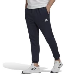 Adidas Essentials Fleece Regular Tapered Hose Herren Legend Ink Weiß -Sportbekleidung Geschäft HL2231 RTmHy0WiW29uab